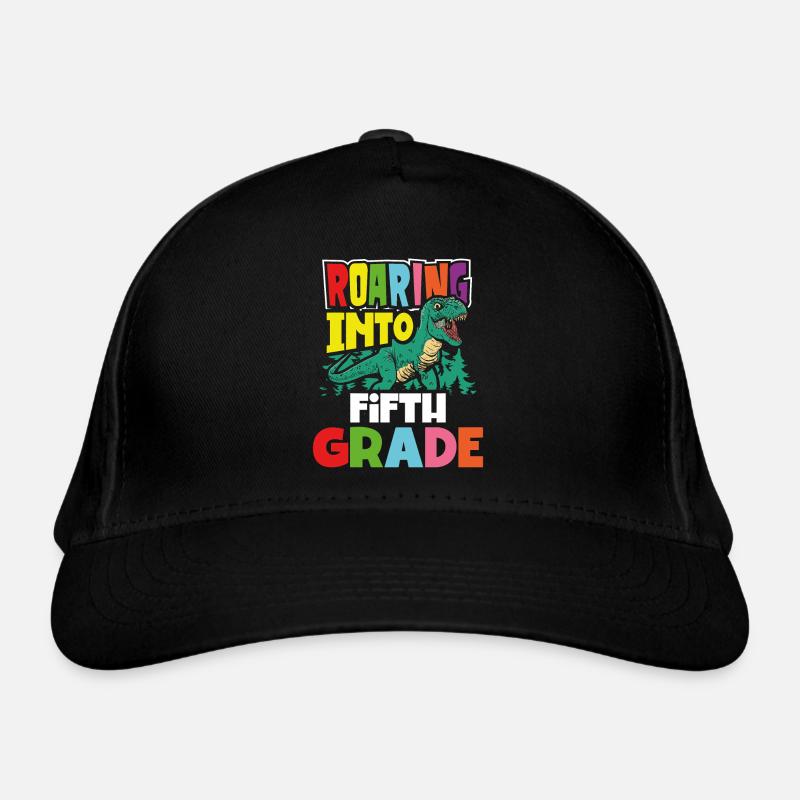 Departure into the 5th grade - Organic Baseball Cap - black