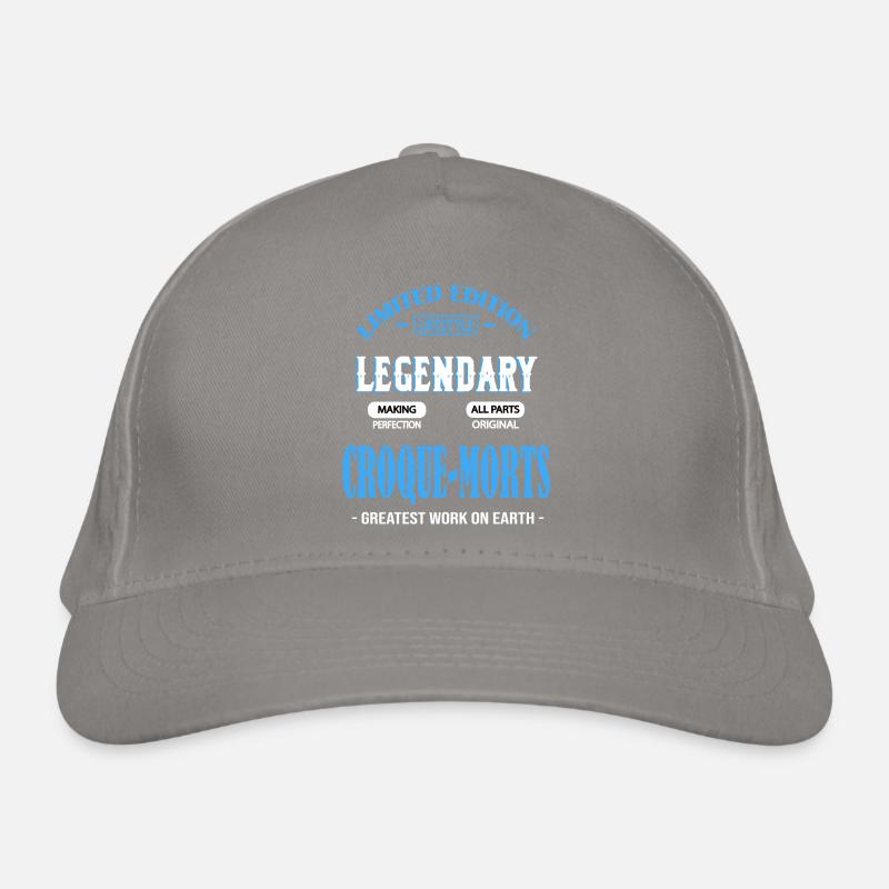 CROQUE MORTS BEST-SELLER 🌟🌟 Casquette classique bio