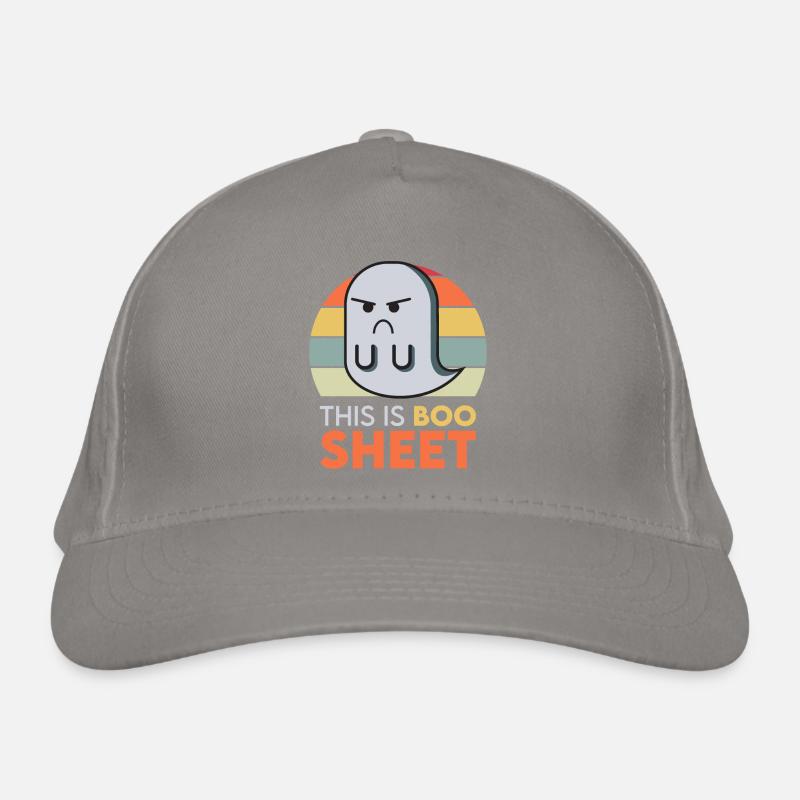 Das ist Boo Sheet Bio-Baseballkappe