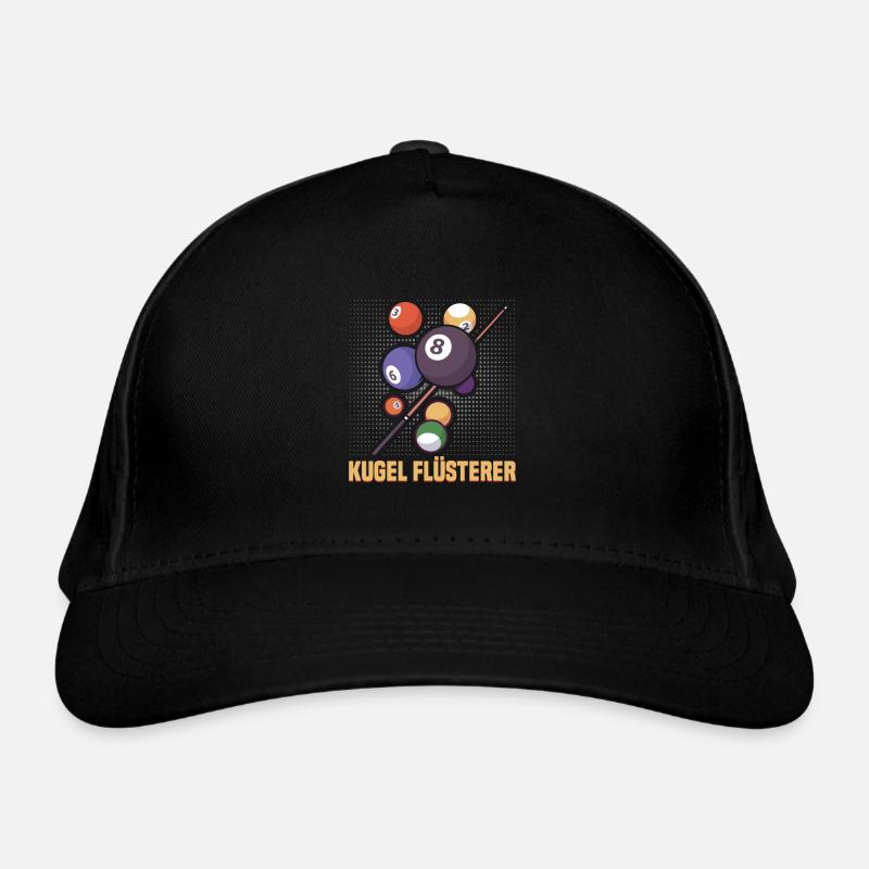 Kugelflüsterer - Snooker Pool 8 9 Ball Billard Bio-Baseballkappe
