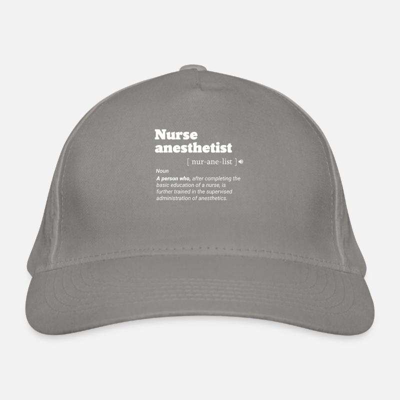 manger anesthésiste répéter laboratoire du sommeil Casquette classique bio