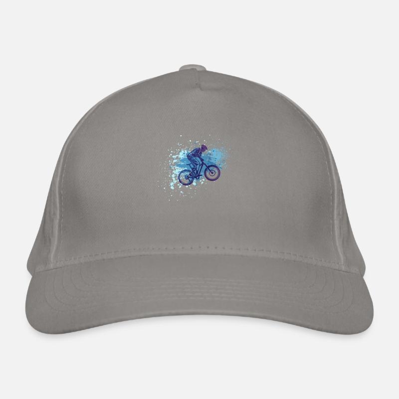 Éclaboussures en descente Casquette classique bio