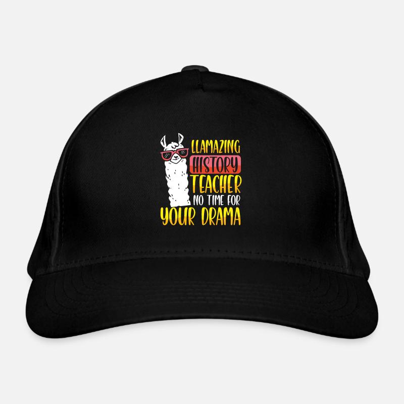 Lama History Teacher Organic Baseball Cap