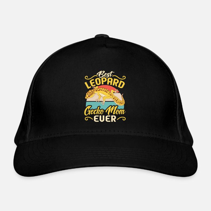 Leopard Gecko Lizard Reptiles Herpetologist Organic Baseball Cap
