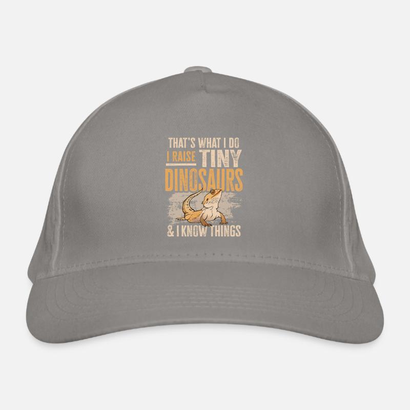 Bearded Dragon Lizard Reptile Herpetologist Organic Baseball Cap