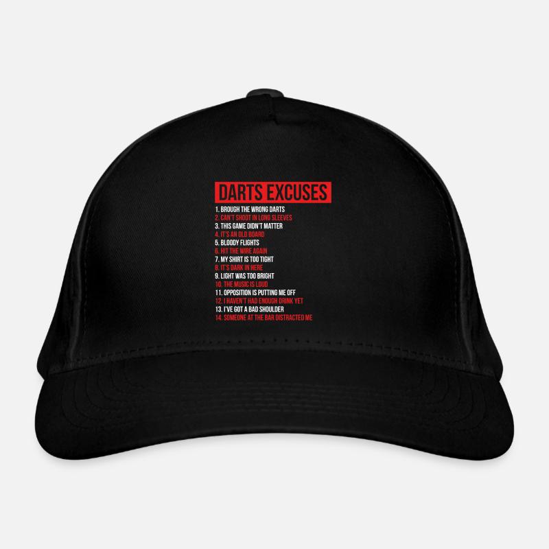 Exercices de fléchettes pour les amis Casquette classique bio