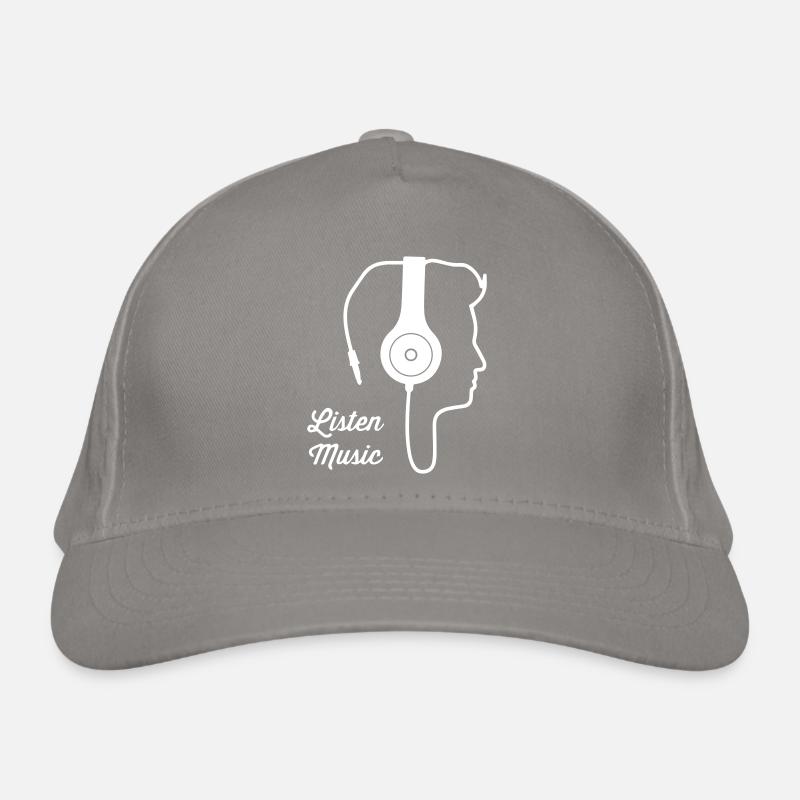 Lists Music Organic Baseball Cap