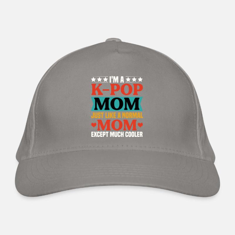 K-Pop Kpop Mama Gift Idea Organic Baseball Cap