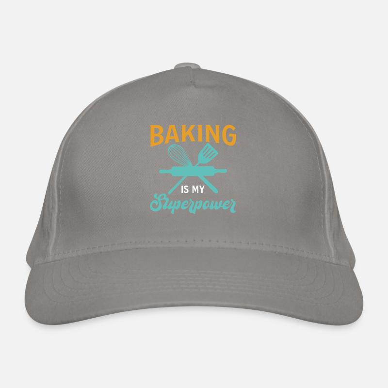 Baking Is My Superpower - Baker Bio-Baseballkappe