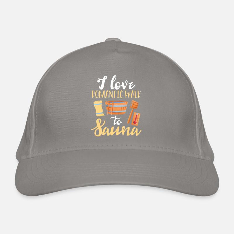 Ich Liebe Einen Romantischen Spaziergang Bio-Baseballkappe