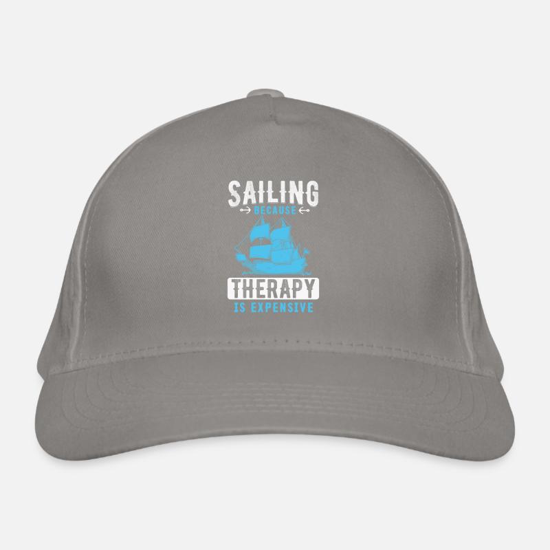 Sailing Because Therapy Is Expensive Bio-Baseballkappe