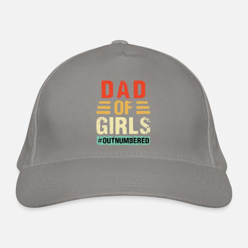 Vatertag Mutter Vater Zwei Töchter Baby Bio-Baseballkappe