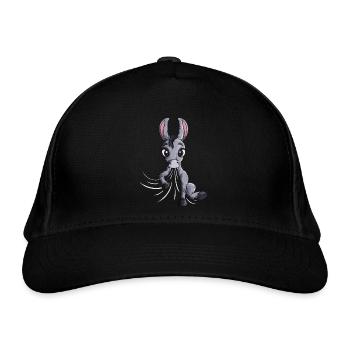 Ongulés Couverture d’âne Pyjama Chemise câline Pyjama Pyjama - Casquette classique bio - noir - Devant