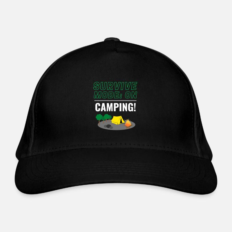 Mode Survie: ON - Camping! Casquette classique bio