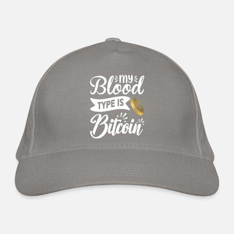Bitcoin BTC Crypto Blockchain Coin Exchange Coin Casquette classique bio