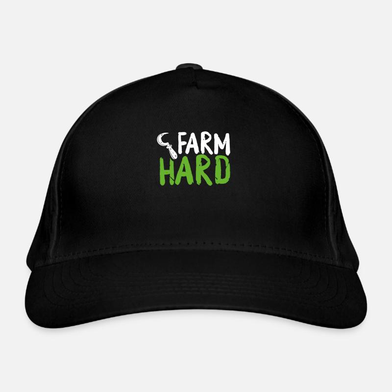 Travail acharné à la ferme Casquette classique bio