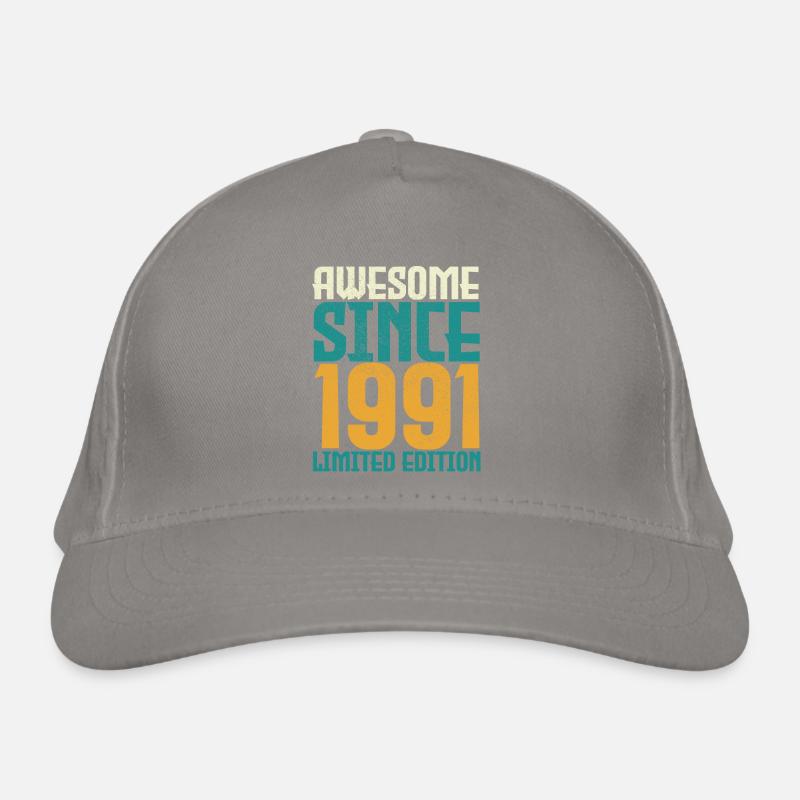 Awesome Since 1990 limited edition. Casquette classique bio
