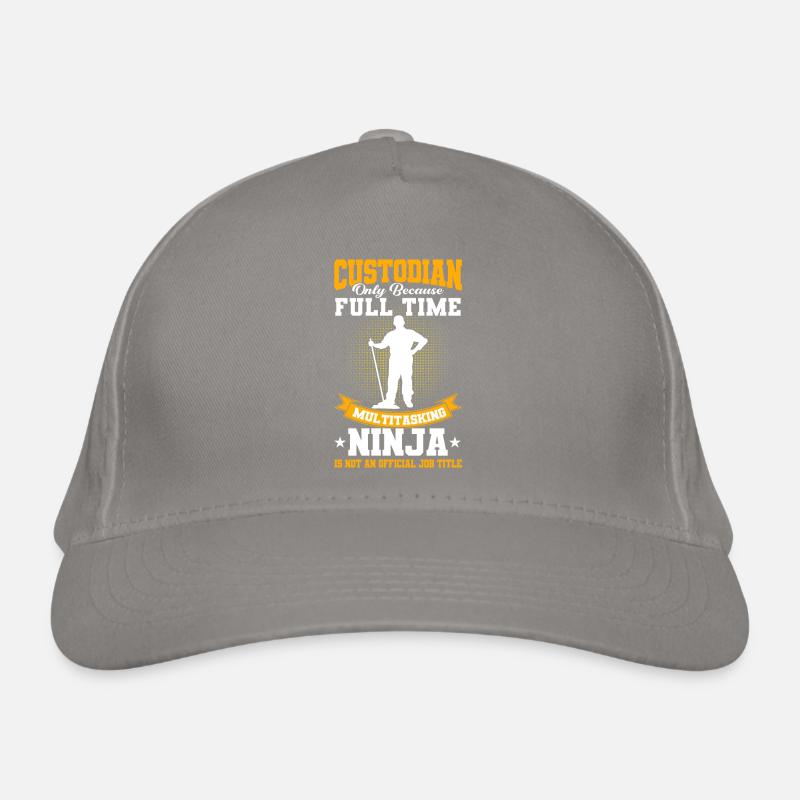 Concierge Cadeau Concierge d'école Casquette classique bio