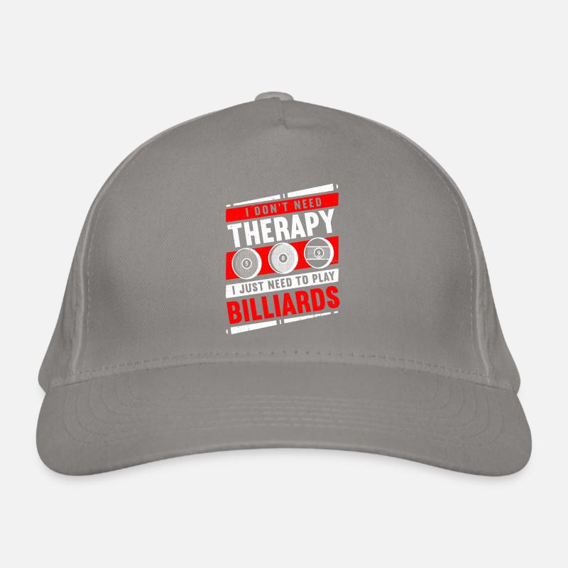 Snooker Pool Billiards Organic Baseball Cap
