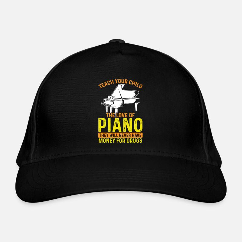 L’amour du piano Casquette classique bio