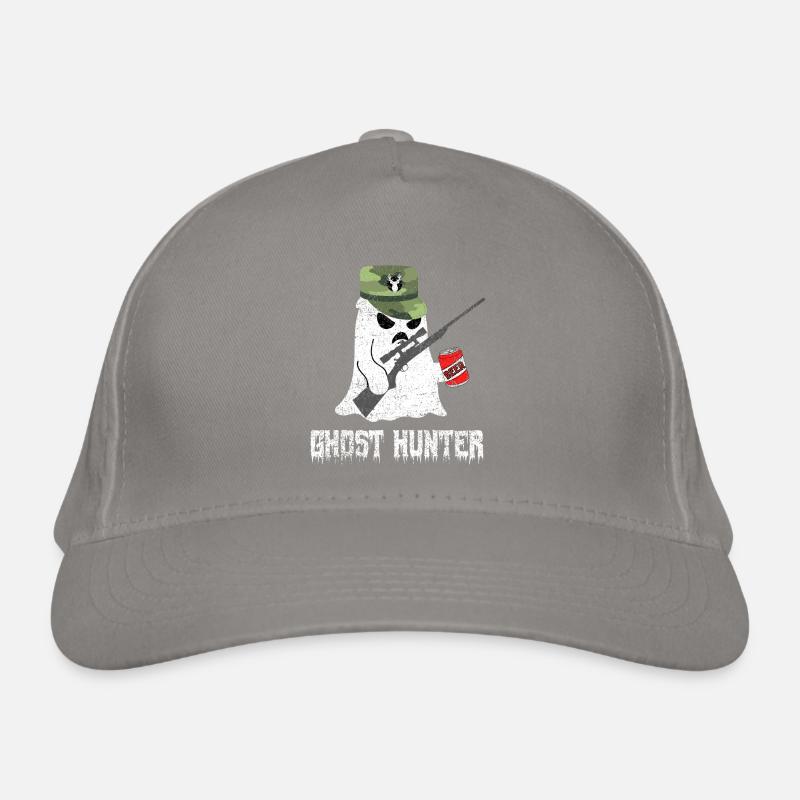 Spooky Ghost Hunter Organic Baseball Cap