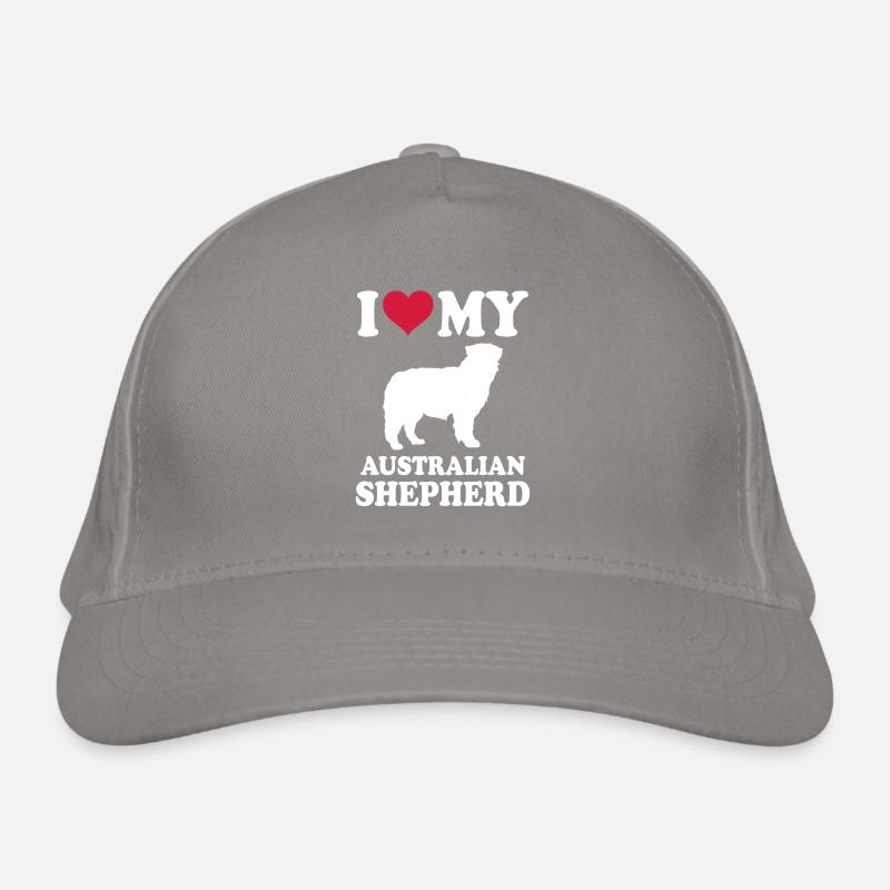 Chiens cadeaux de berger australien Casquette classique bio