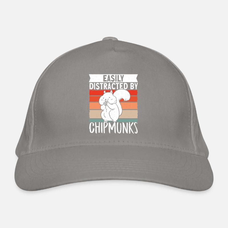 Cadeau de rongeur chipmunk Casquette classique bio