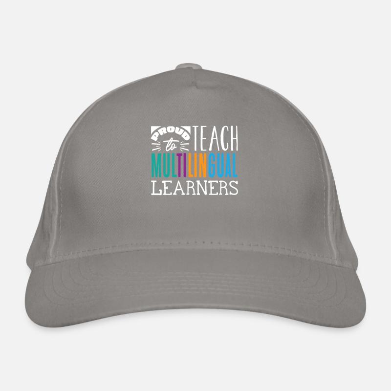 Proud to teach multilingual learners Organic Baseball Cap