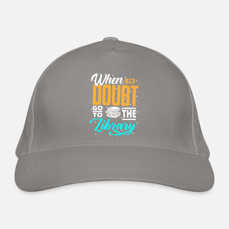 Library Librarian, Organic Baseball Cap