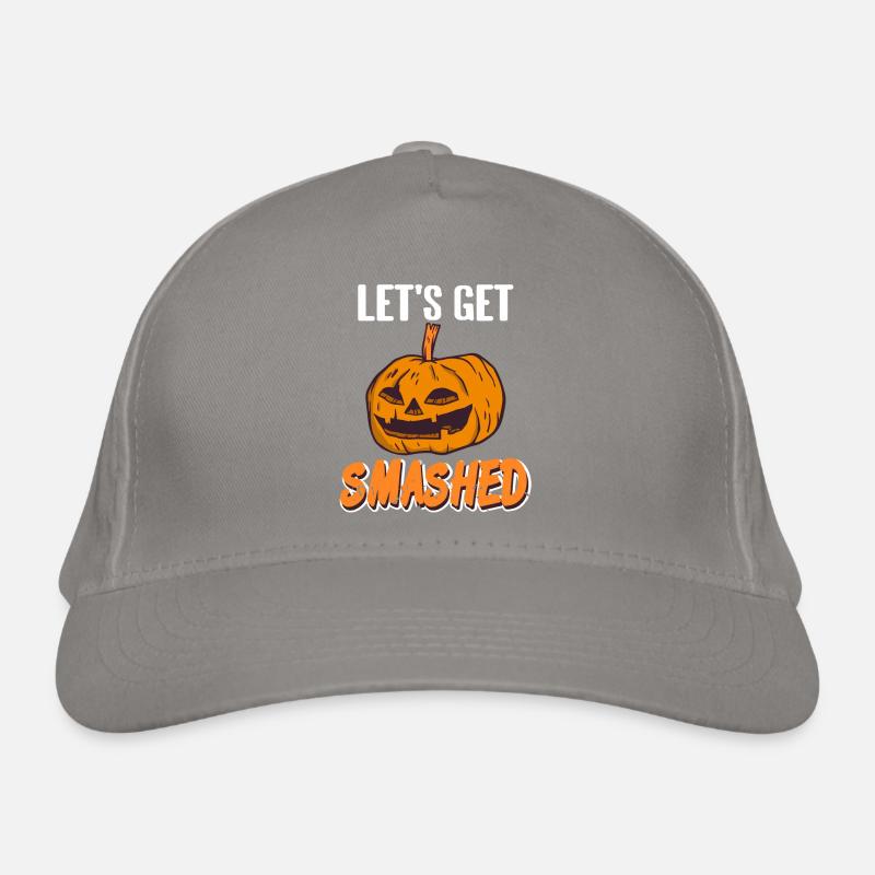 Halloween Pumpkin - Lets get Smashed Organic Baseball Cap