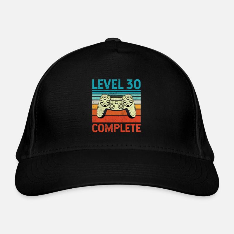 Niveau 30 terminé Casquette classique bio