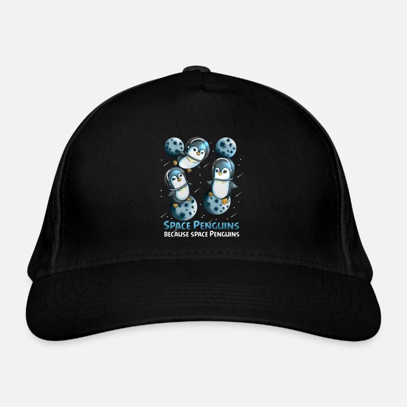 Space Penguin Astronauts Fan Gift Space Organic Baseball Cap
