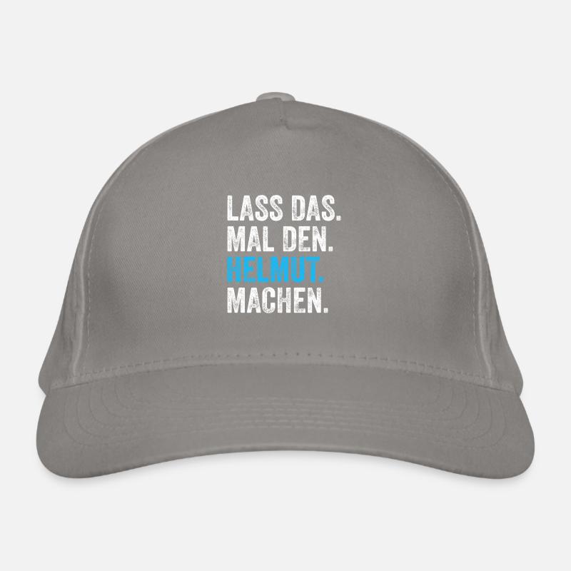 Let that make the Helmut name Organic Baseball Cap