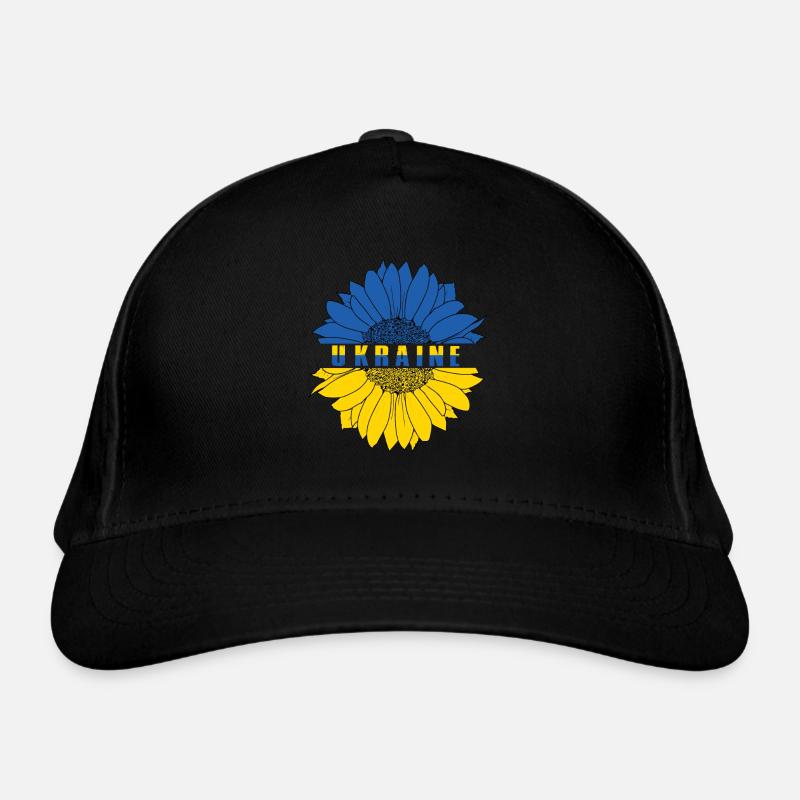 Ukraine Peace Flag No War Organic Baseball Cap