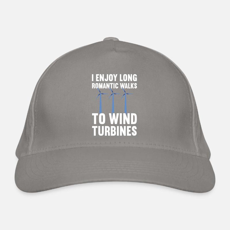 Windturbinentechniker Windpark Windkraft Bio-Baseballkappe