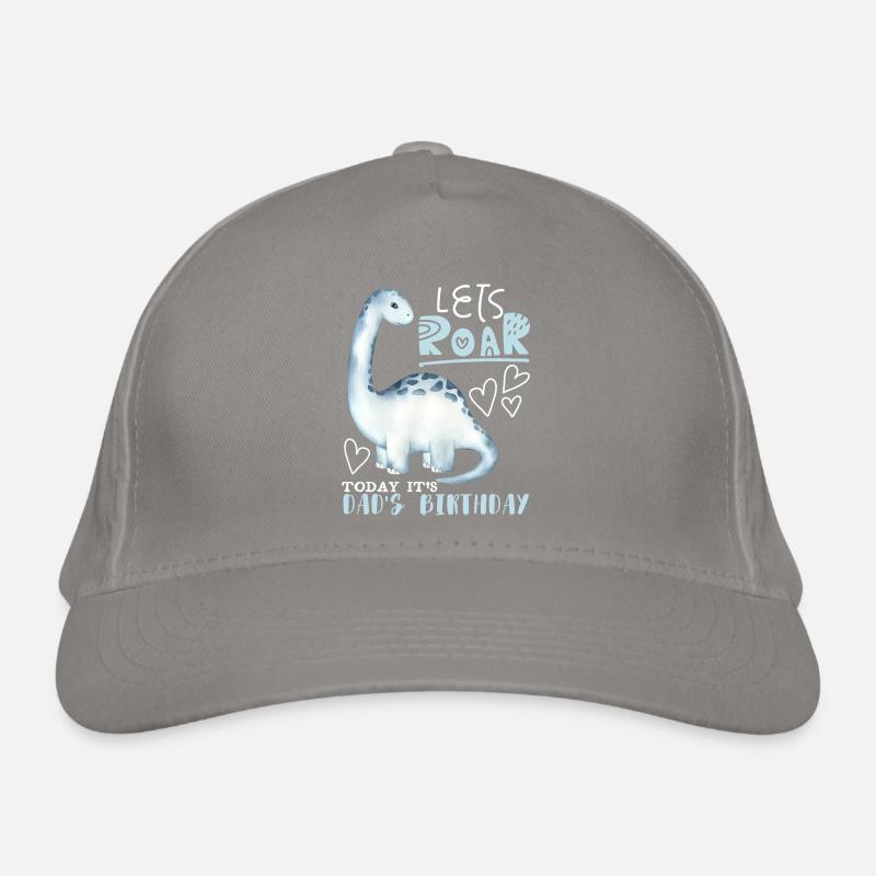 Dinosaur Daddy-Dad, Happy Birthday Organic Baseball Cap