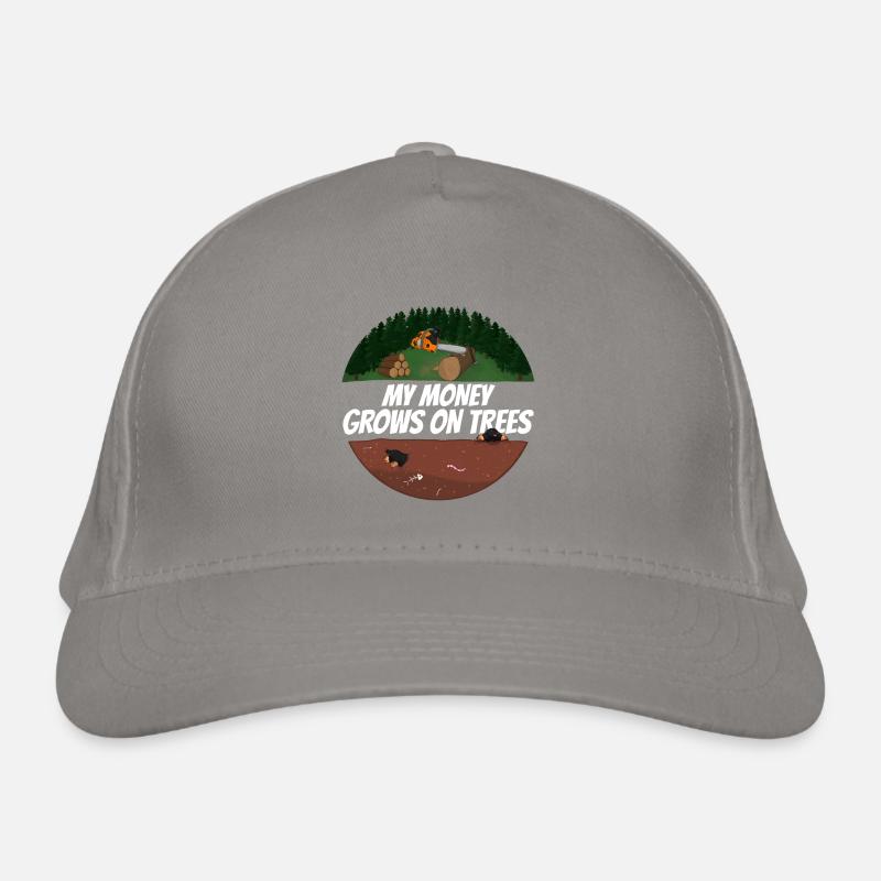 Bûcheron Chemise Tronçonneuse Tronçonneuse Scie Casquette classique bio