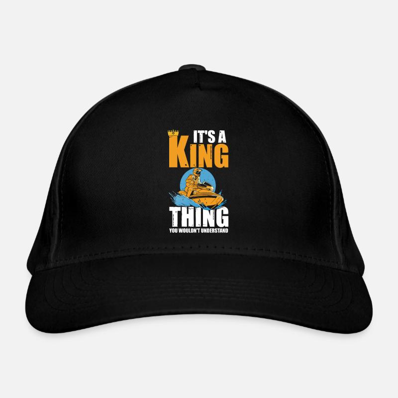 Jetski Jetboot King Thing You Wouldn't Understand - Bio-Baseballkappe - Schwarz