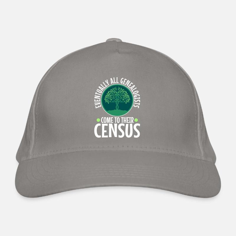 Eventually all genealogists come to their census Bio-Baseballkappe