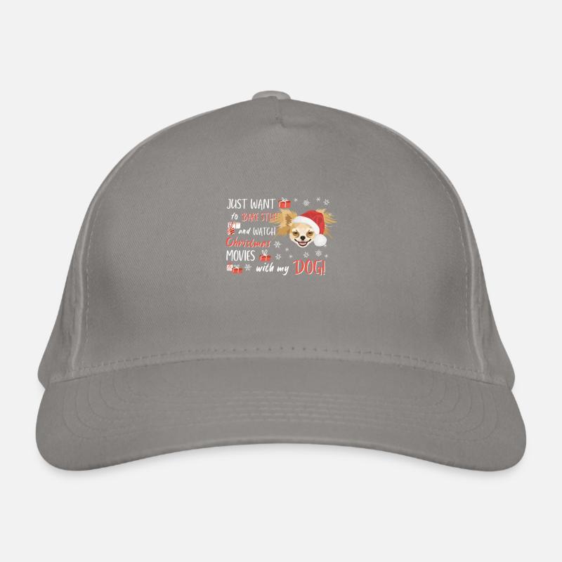 Chihuahua Joyeux Noël Casquette classique bio