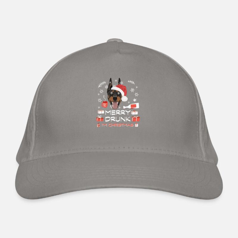 Marché de Noël Doberman Casquette classique bio