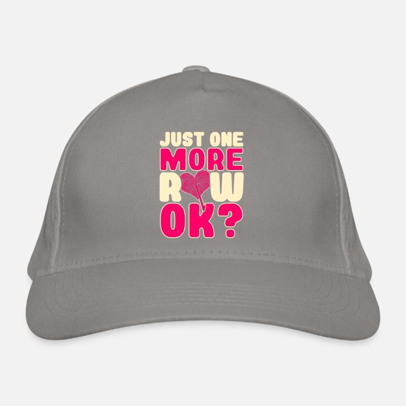 Crochet Sewing Knitting Organic Baseball Cap