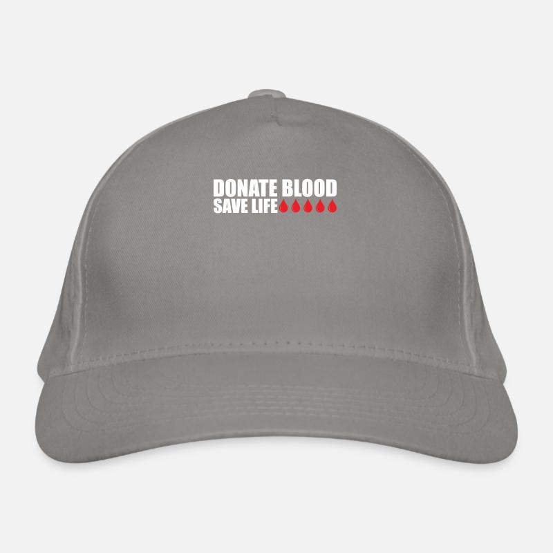 Blutspende Blutspenden Blutspender Bio-Baseballkappe