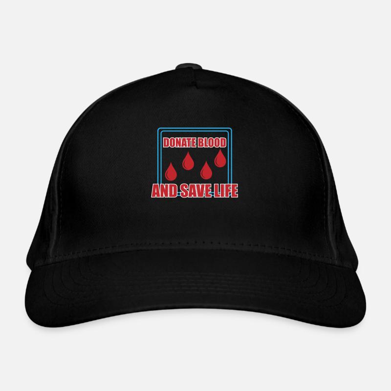 Blutspende Blutspenden Blutspender Bio-Baseballkappe