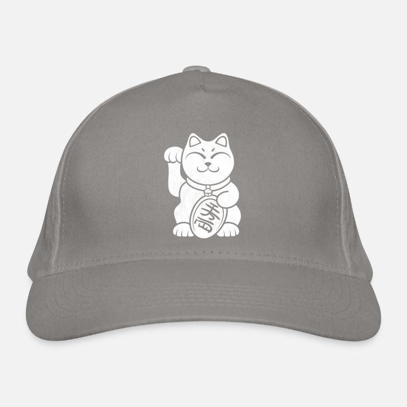 Lucky Cat Organic Baseball Cap