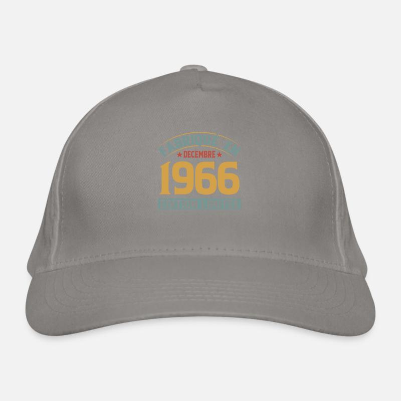Fabriqué En Décembre 1966 Édition Limitée Casquette classique bio