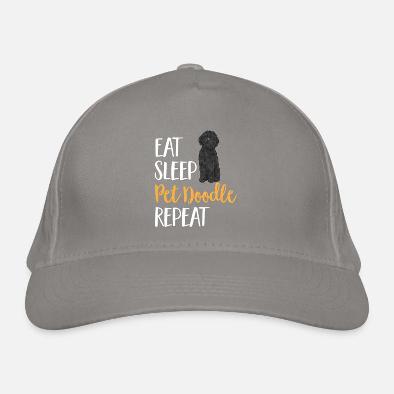 Black Goldendoodle Doodle Dog Organic Baseball Cap