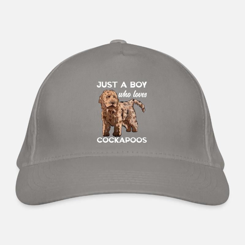Cockapoo Hund Bio-Baseballkappe