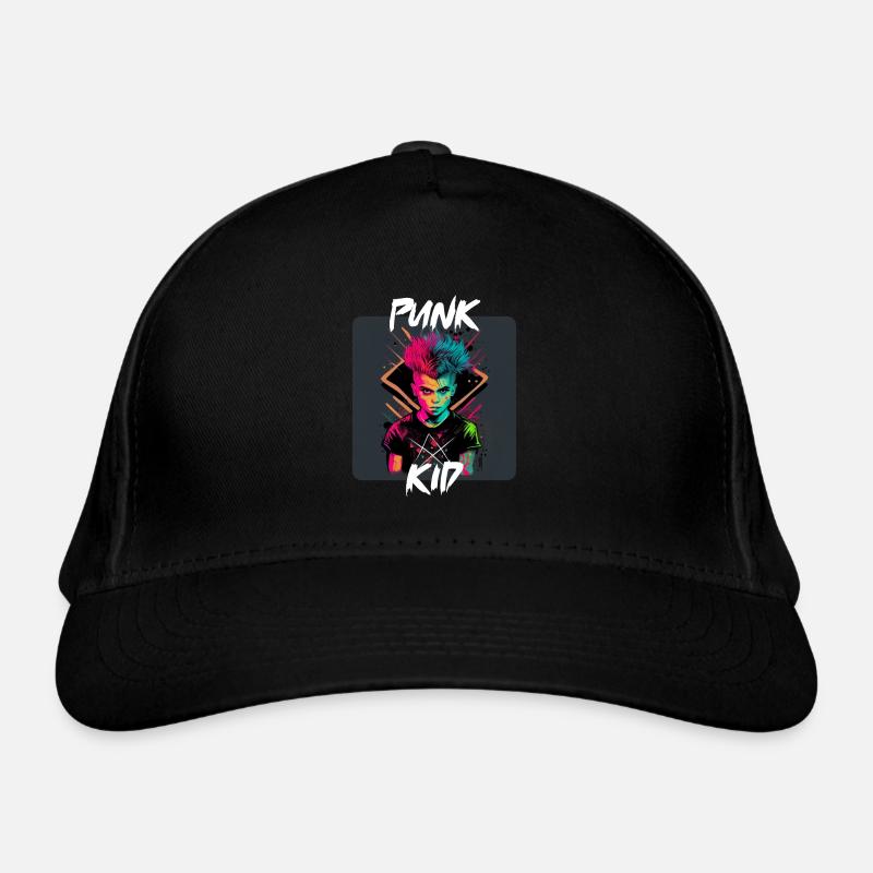 Style graffiti - Cool Punk Kid 8 Casquette classique bio