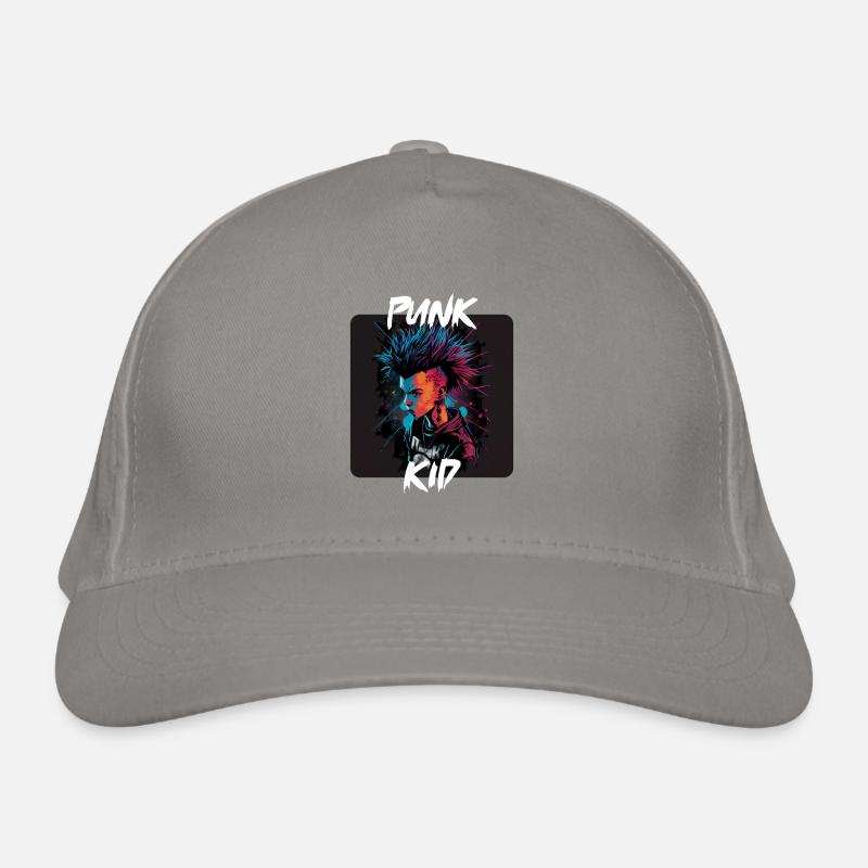Graffiti Style - Cooles Punk Kind 7 Bio-Baseballkappe